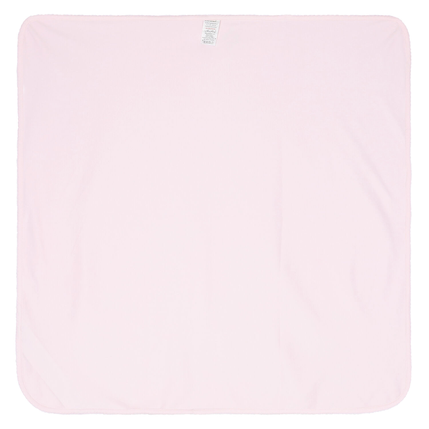 Baby Girls Pale Pink Blanket, 1, hi-res
