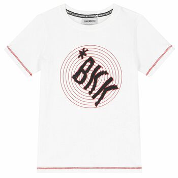 Boys White Logo T-Shirt