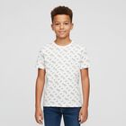 Boys White Logo T-Shirt, 2, hi-res