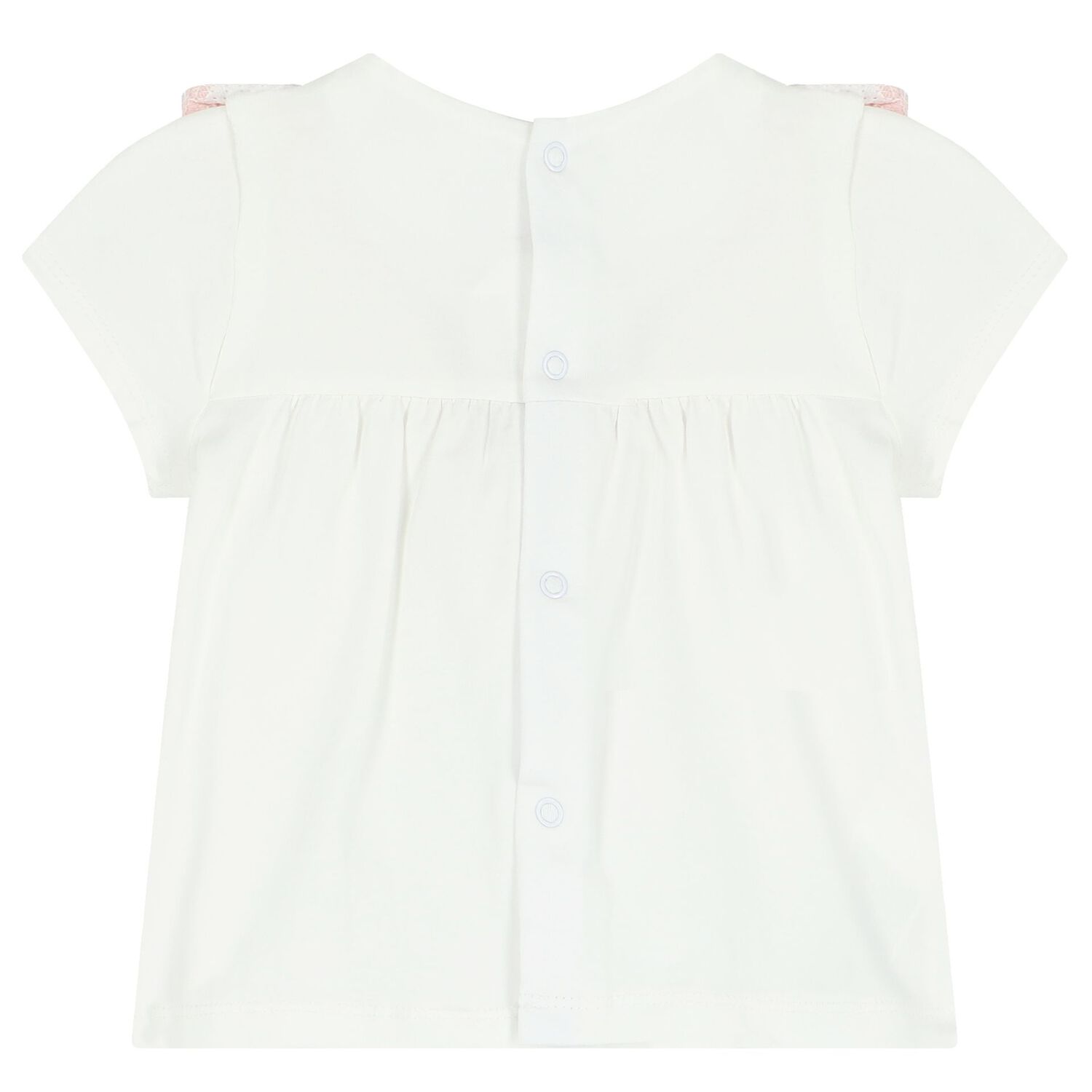 طقم بنات شورت باللون الأبيض والوردي ( 4 قطع ), 1, hi-res image number null