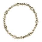 أساور باللون الوردي والذهبي مزينة بالخرز للبنات ( 4 قطع ), 1, hi-res