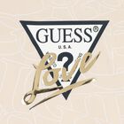 Girls Beige Logo T-Shirt, 1, hi-res