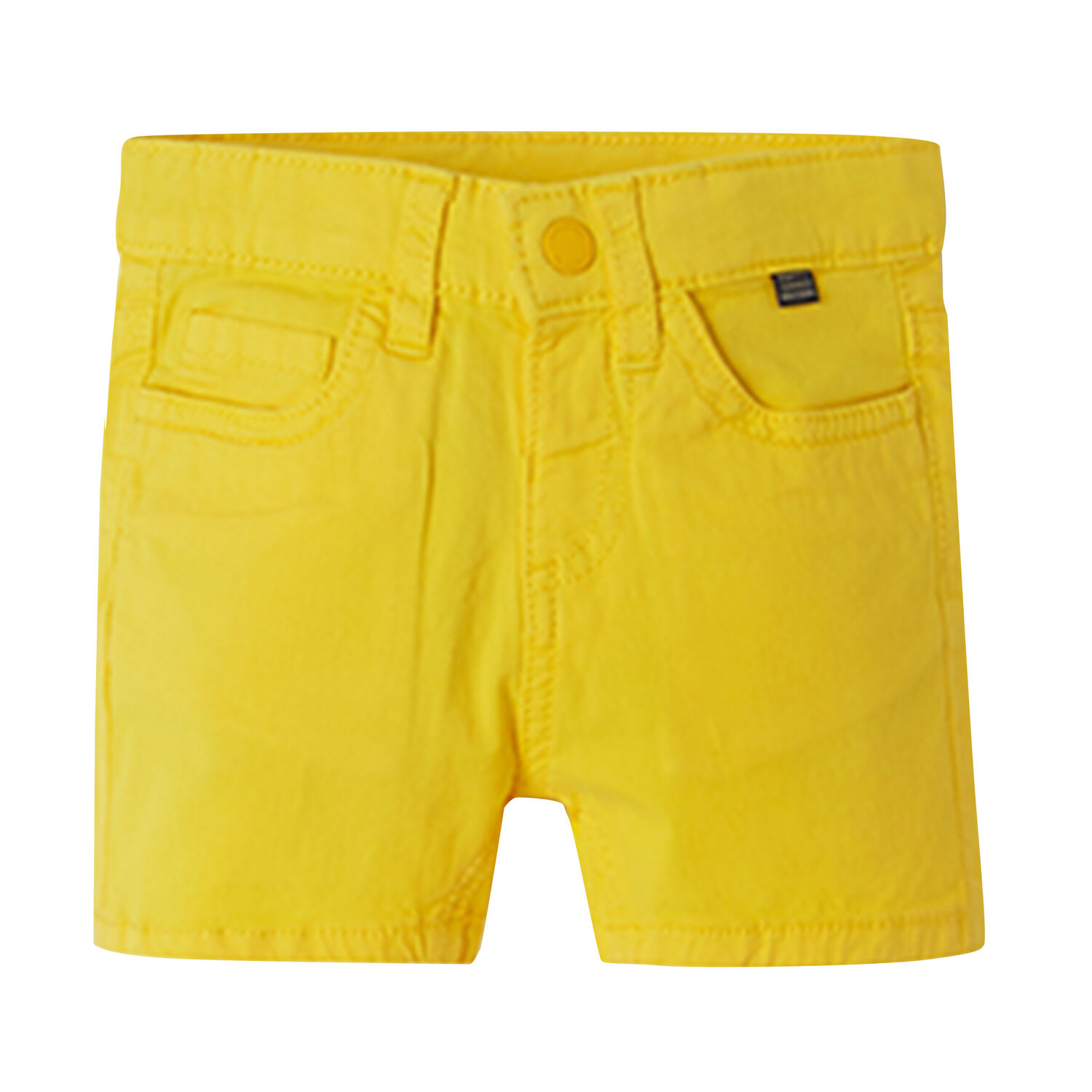 Younger Boys Yellow Bermuda Shorts, 2, hi-res