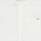 Younger Boys Ivory & Beige Shorts Set, 1, hi-res