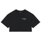 Girls Mini Me Black Logo T-Shirt, 1, hi-res