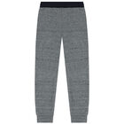 Boys White, Blue & Grey 3 Piece Tracksuit, 1, hi-res