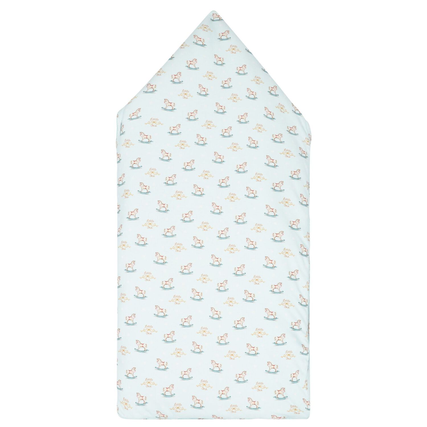 مدس بطبعة الحصان الهزاز باللون الأزرق, 1, hi-res image number null