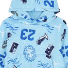 بدلة رياضية بشعار جوردان باللون الأزرق للأولاد, 1, hi-res