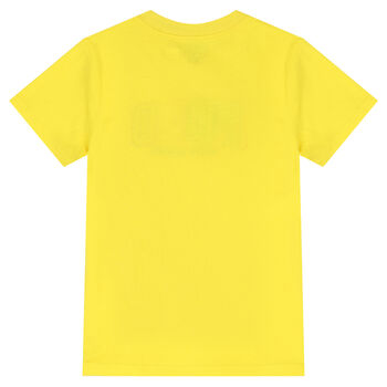 Boys Yellow Logo T-Shirt