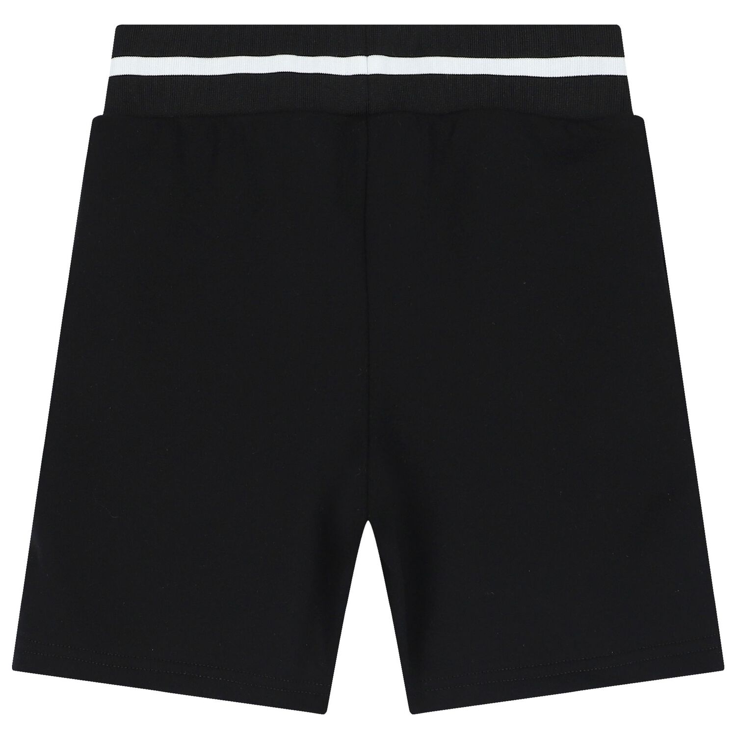 Boys White & Black Logo Shorts Set, 1, hi-res