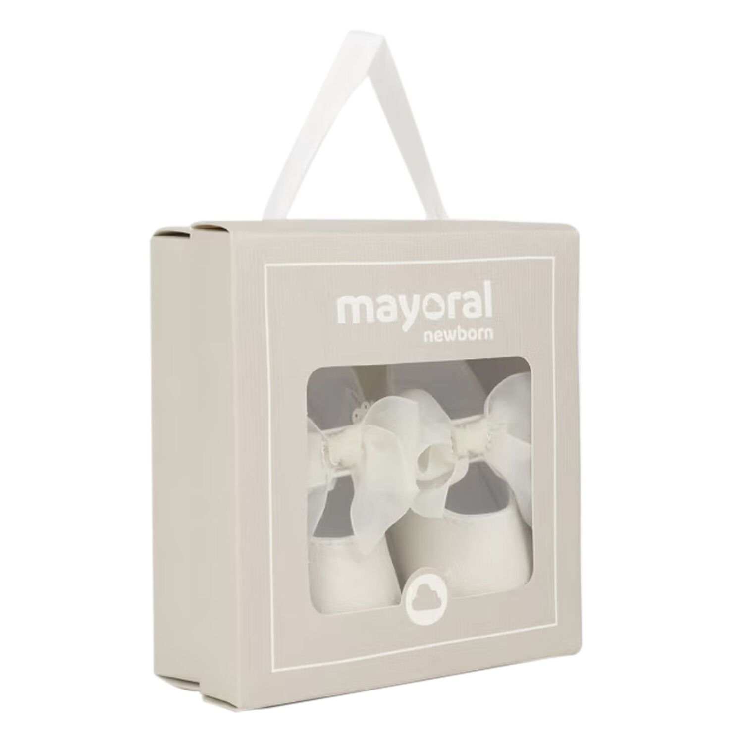 Baby Girls Ivory Bow Pre Walker Shoes, 3, hi-res