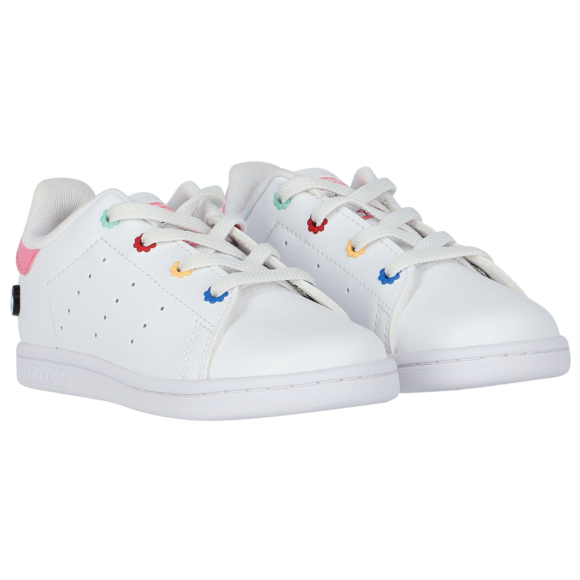adidas Originals White Pink Hello Kitty Stan Smith Trainers Junior Couture UAE