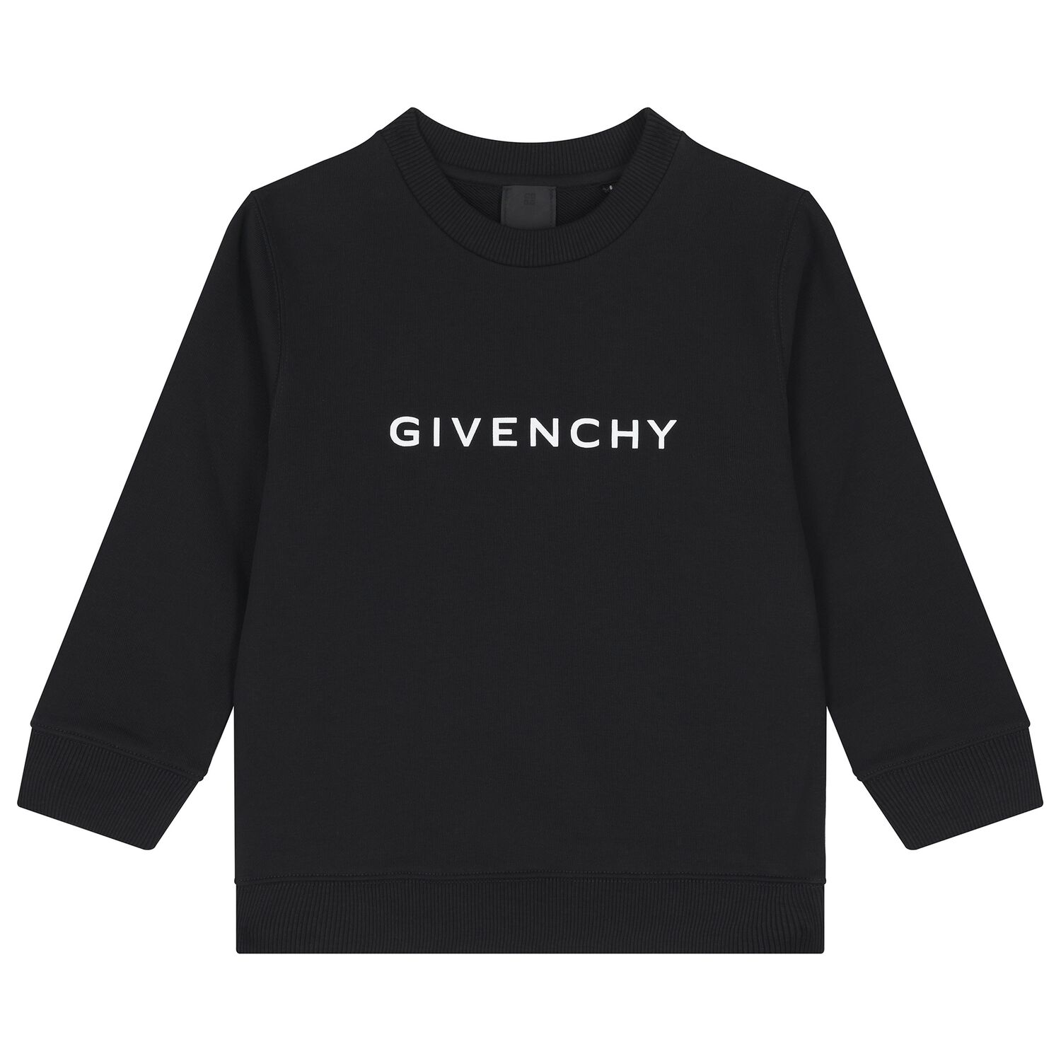 سويت شيرت بالشعار باللون الاسود , 1, hi-res image number null