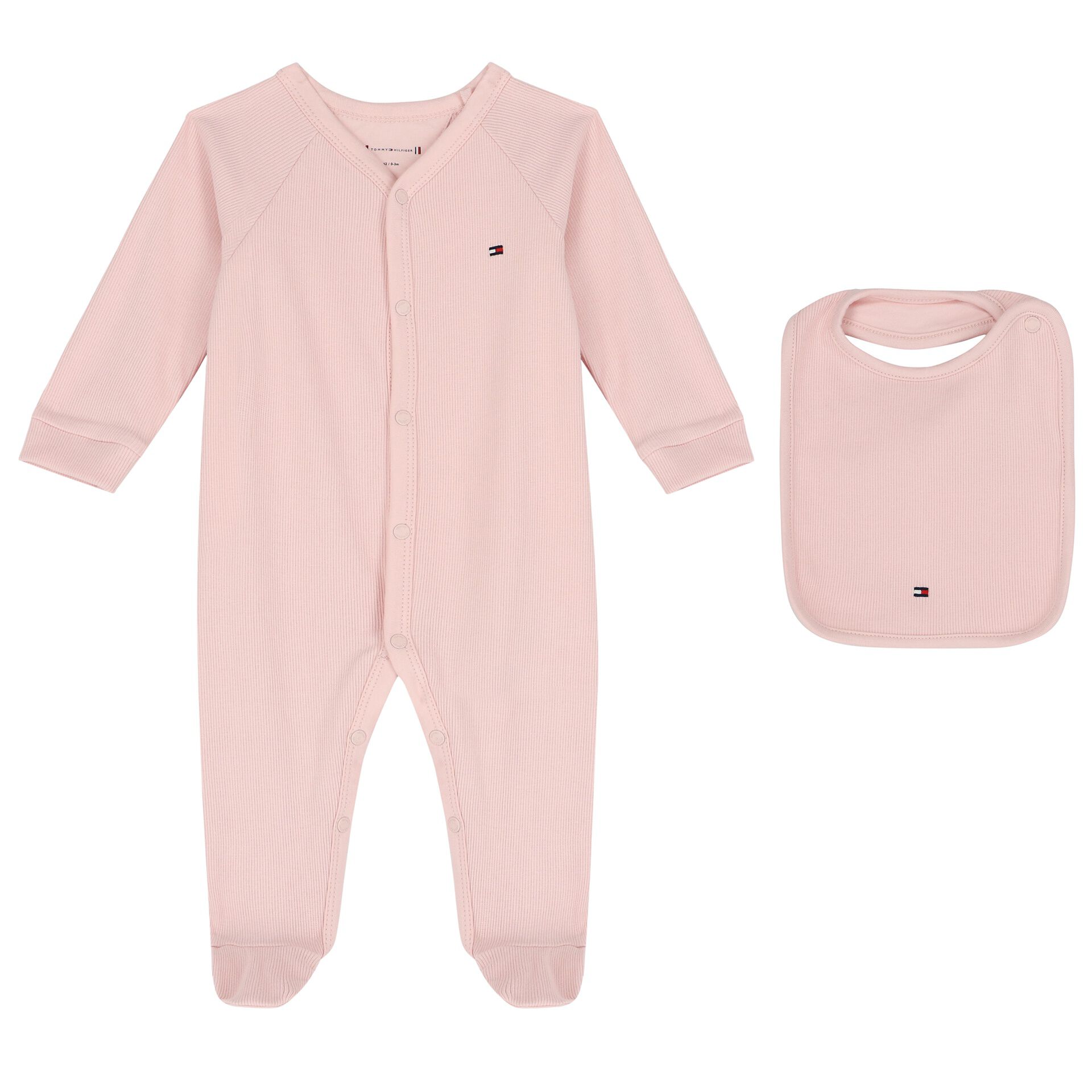 Tommy Hilfiger Baby Girls Pink Babygrow Gift Set Junior Couture UAE