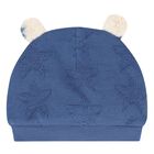 طقم أفرول أولاد بالشعار باللون الأبيض و الأزرق, 1, hi-res