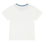 Baby Boys Blue & White Tracksuit Set, 2, hi-res