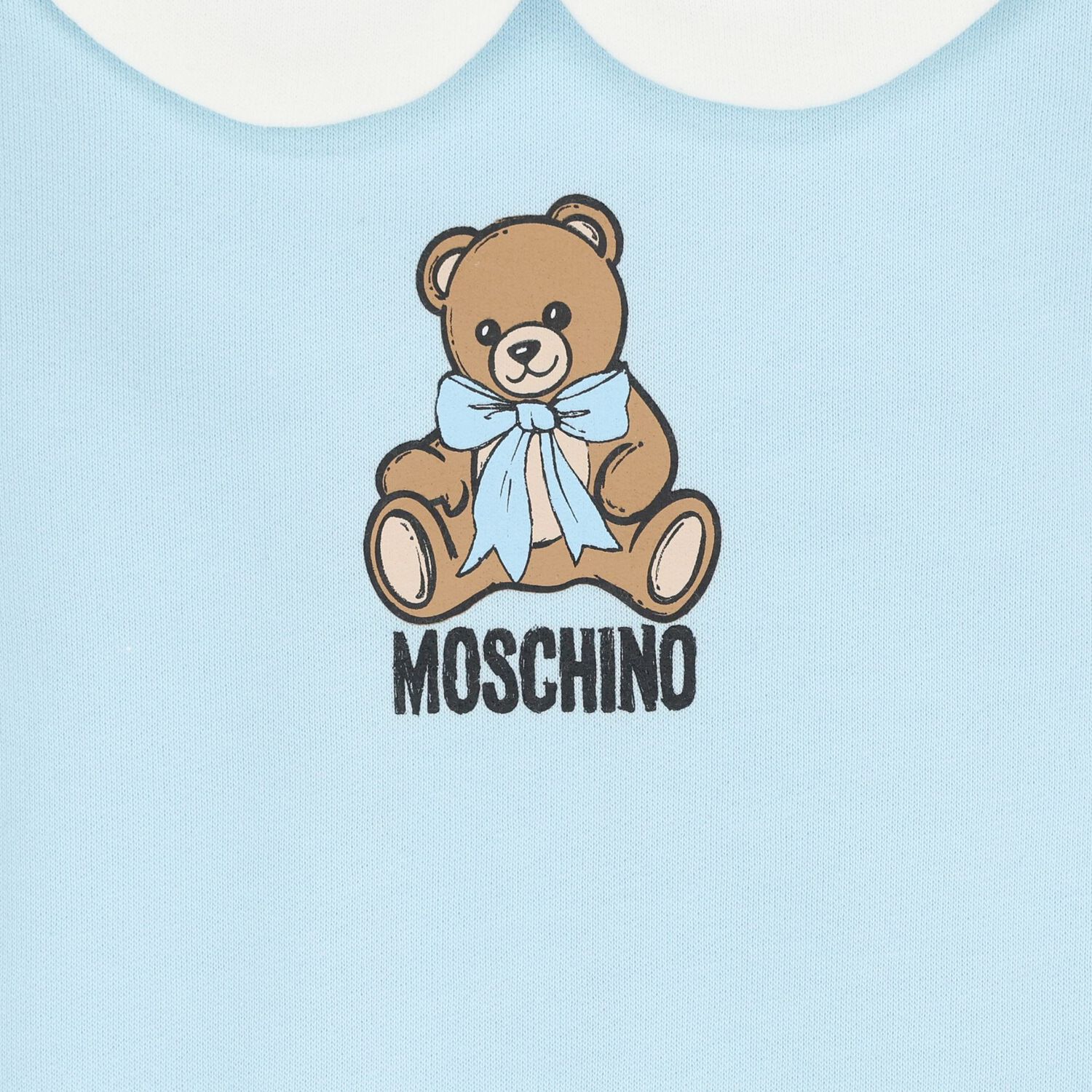 Blue & White Teddy Bear Logo Babygrow Gift Set, 3, hi-res