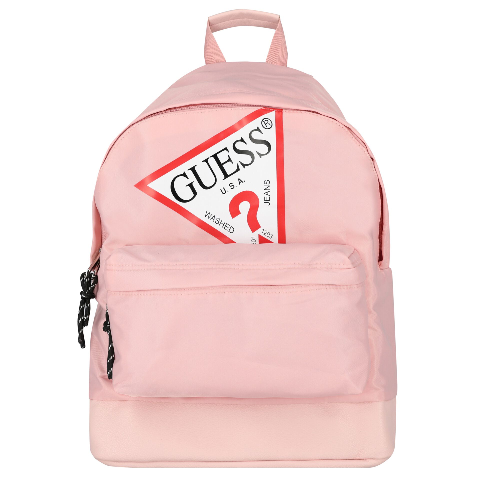 Guess Girls Pink Logo Backpack Junior Couture UAE