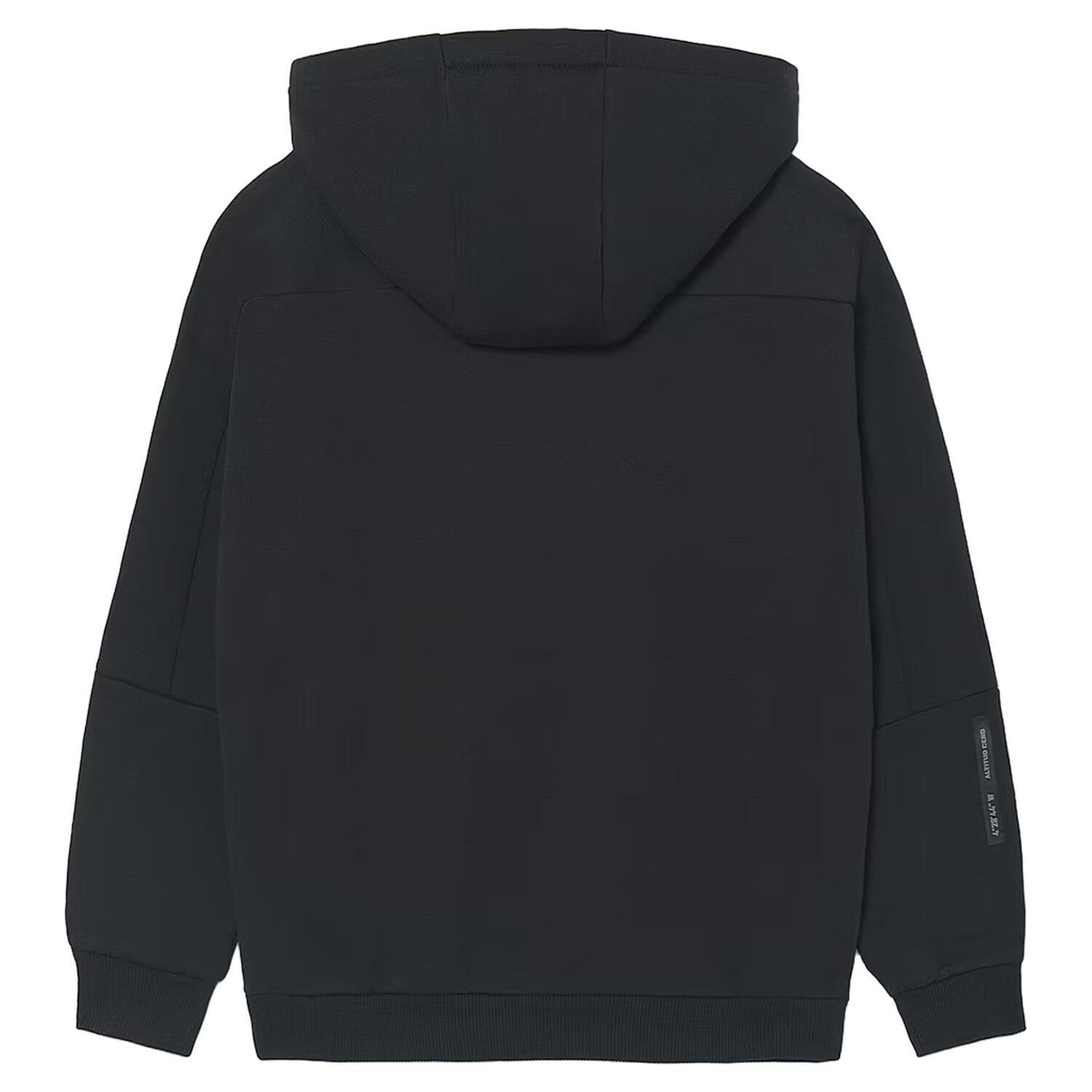 Boys Grey Hooded Top, 2, hi-res