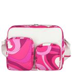 Baby Girls Pink Iride Changing Bag, 2, hi-res