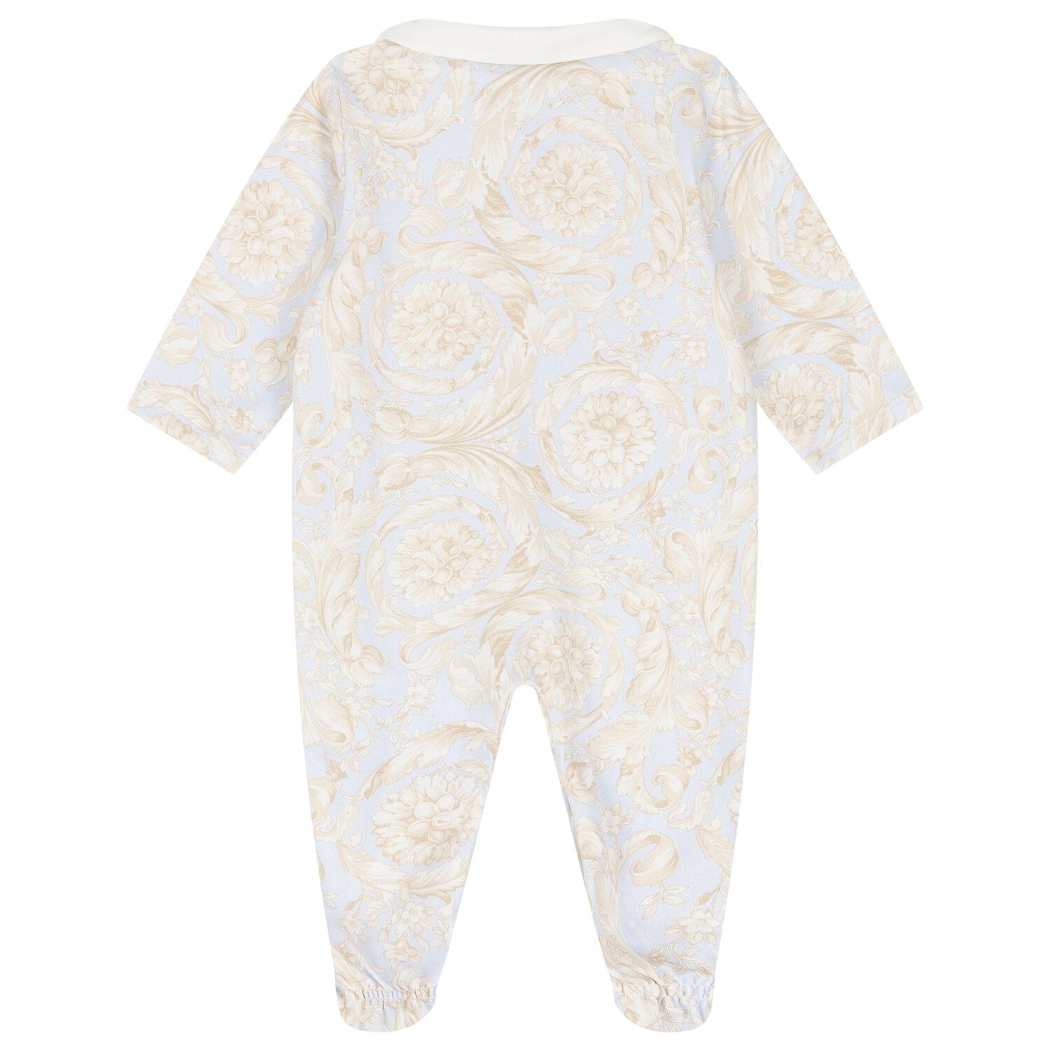 Baby Boys Blue Barocco Babygrow Gift Set, 2, hi-res image number null