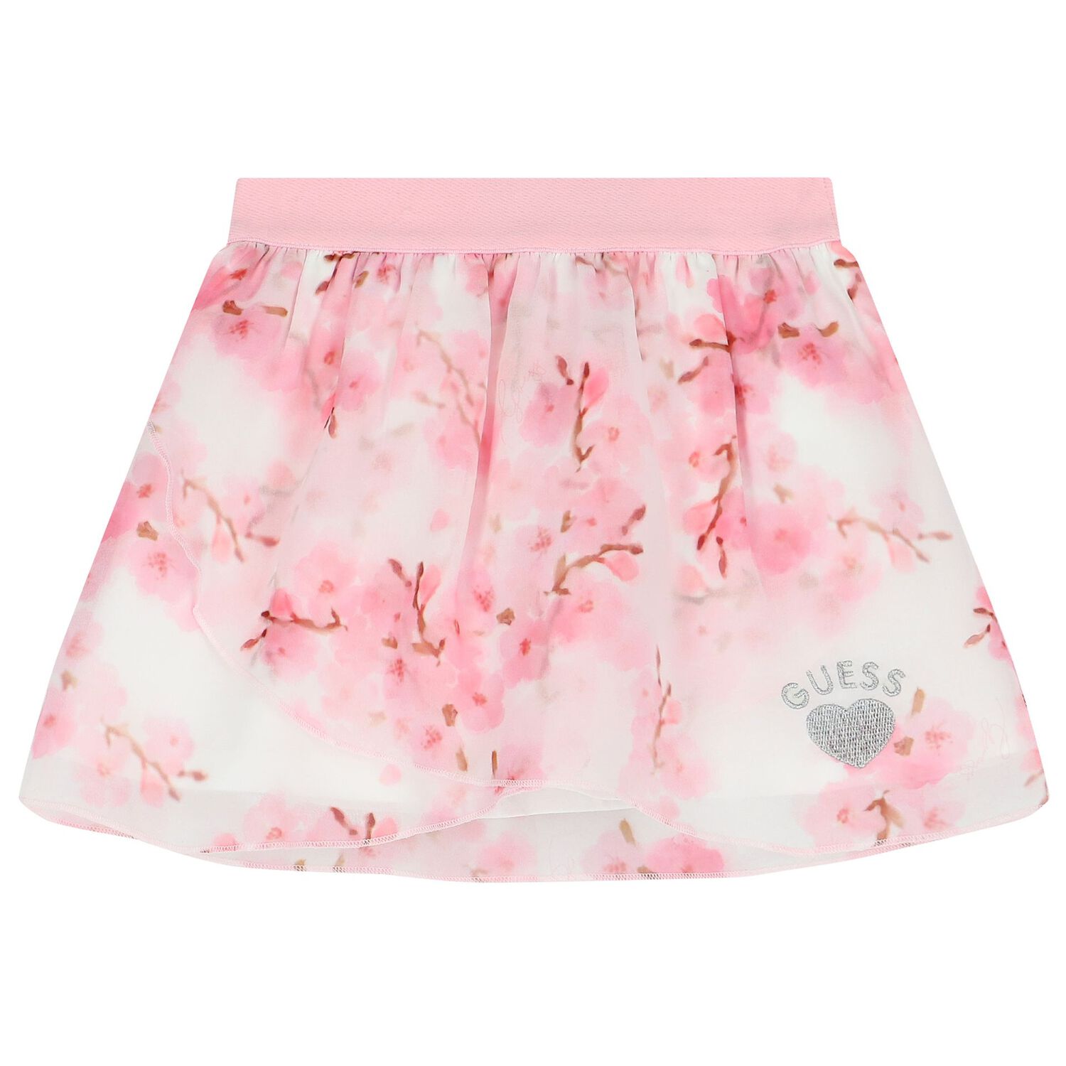 Baby Girls Pink Logo Skirt Set, 1, hi-res