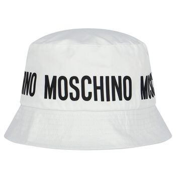 White Logo Hat