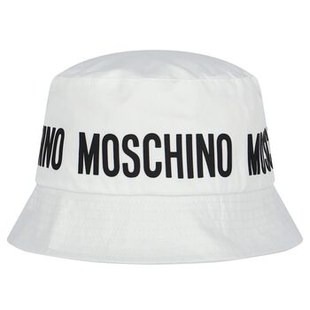 White Logo Hat