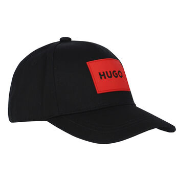 Boys Black Logo Cap