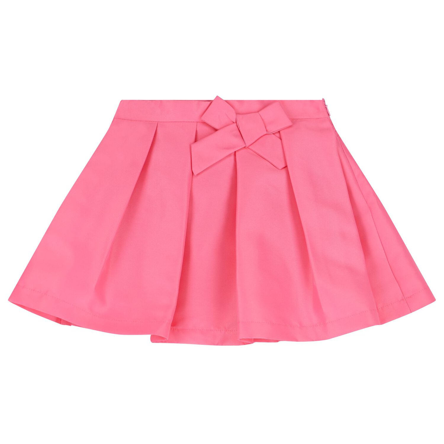 طقم تنورة بنات بالزهور باللون الأبيض والوردى, 1, hi-res image number null