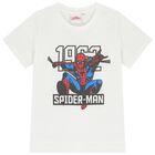 طقم شورت للأولاد بتصميم سبايدرمان باللونين  الأبيض والأزرق, 1, hi-res