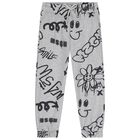 Boys Grey Logo Joggers, 1, hi-res