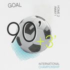 Boys White Football T-Shirt, 3, hi-res
