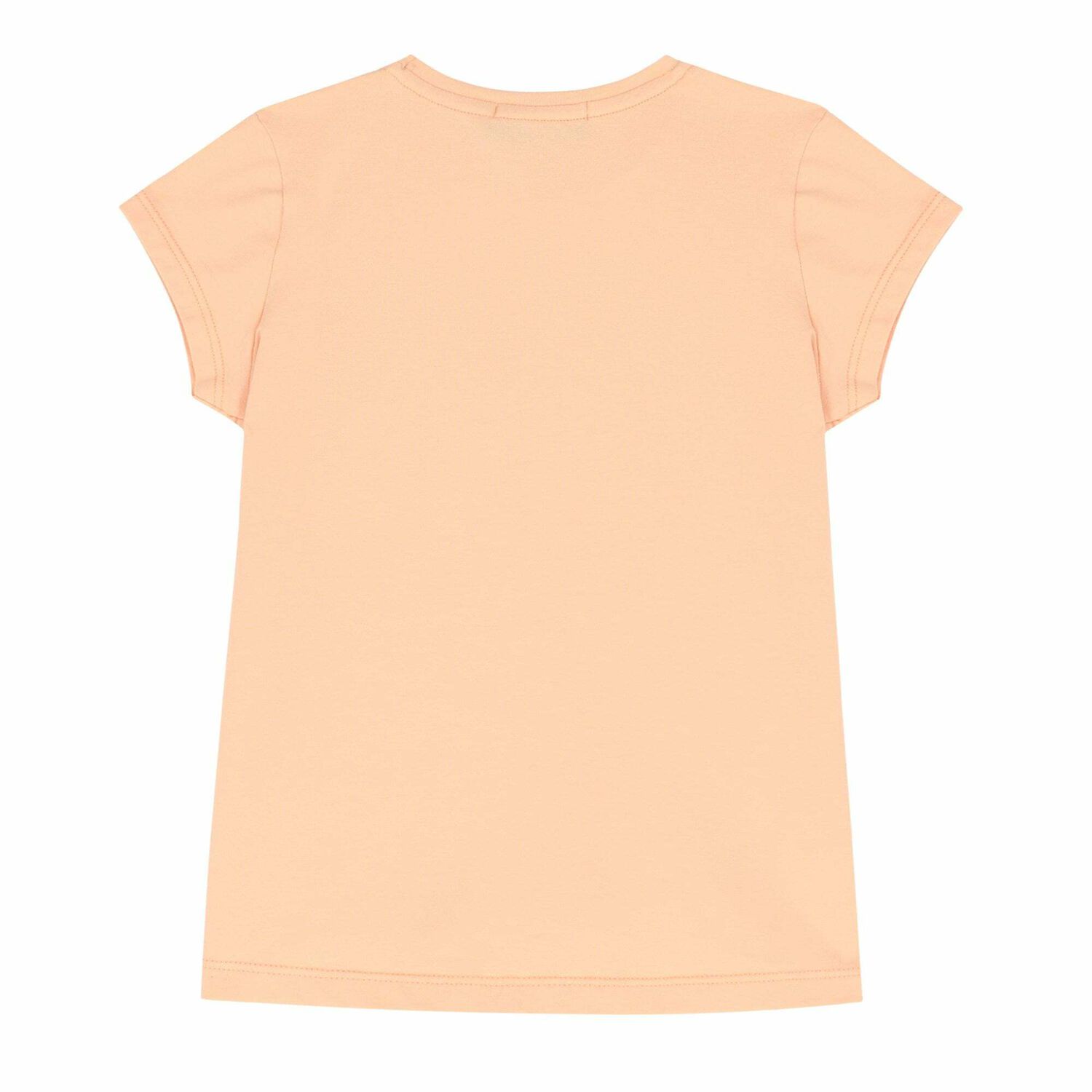 Girls Pink Logo T-Shirt, 3, hi-res image number null