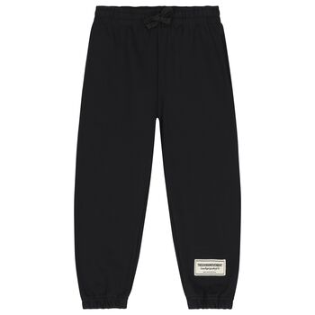 Black Logo Joggers