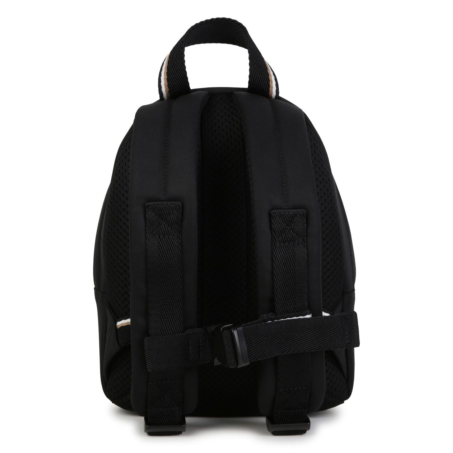 Younger Boys Black & Beige Logo Backpack ( 27CM ), 1, hi-res