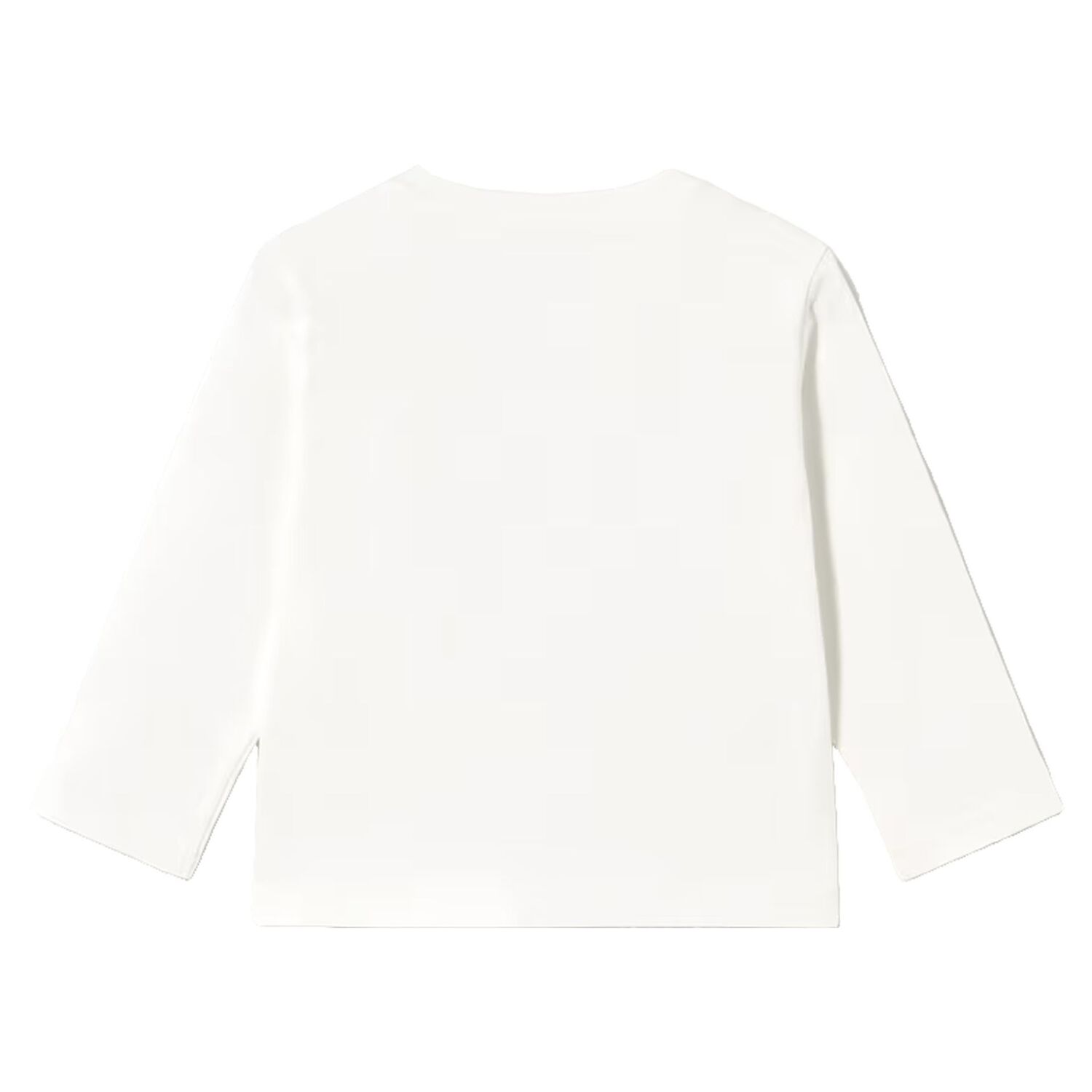 Younger Boys Ivory Raccoon Long Sleeve Top, 2, hi-res