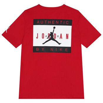 Boys Red Jordan T-Shirt