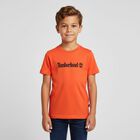 Boys Orange Logo T-Shirt, 1, hi-res