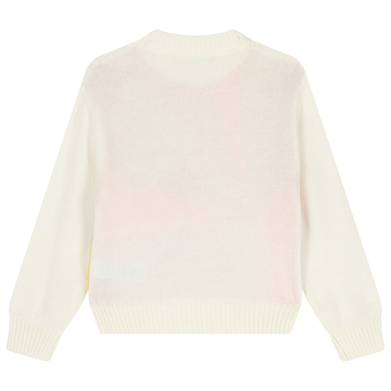 سويت شيرت محبوك على شكل قلب متعدد الألوان للفتيات, 1, hi-res