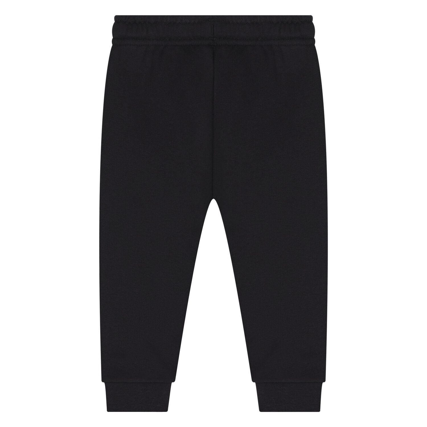 بدلة رياضية بالشعار باللون الأسود للأطفال, 1, hi-res