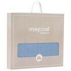 بطانية محبوكة للأولاد الرضع باللون الازرق, 3, hi-res