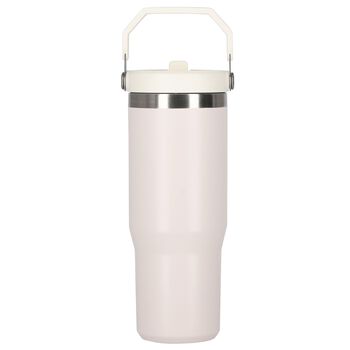 Girls Pink Ice Flow Flip Straw Tumbler