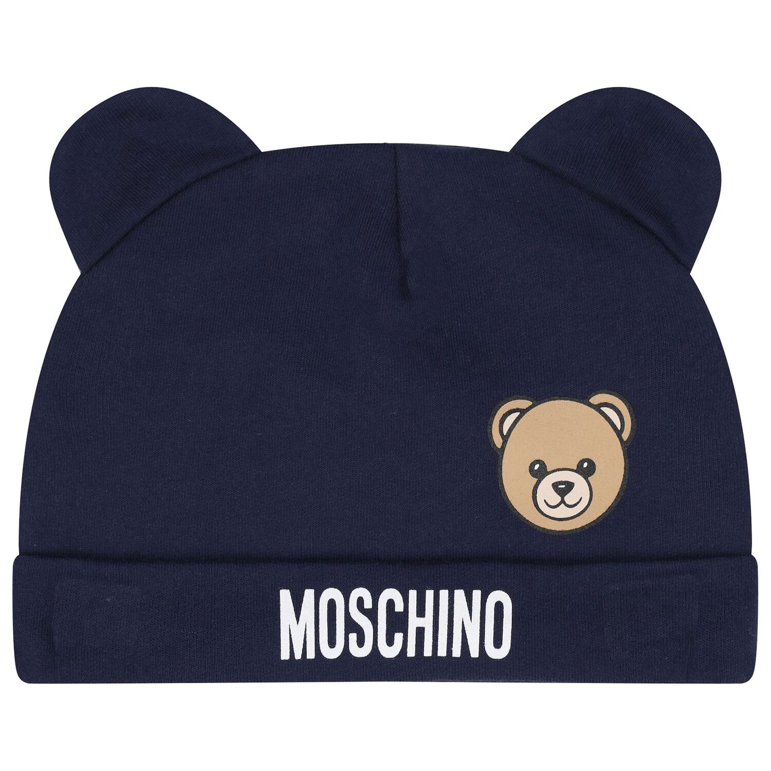 Navy Blue Teddy Bear Logo Babygrow Gift Set, 5, hi-res