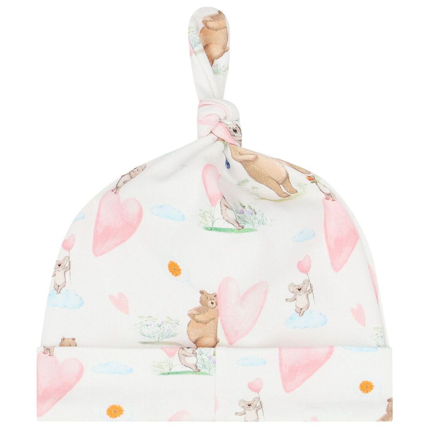 طقم بنات أفرول بطبعة باللون الأبيض, 1, hi-res image number null