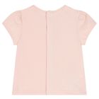 طقم بنات شورت باللون الأبيض والوردي ( 4 قطع ), 1, hi-res