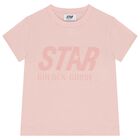 Girls Pink Logo T-Shirt, 1, hi-res