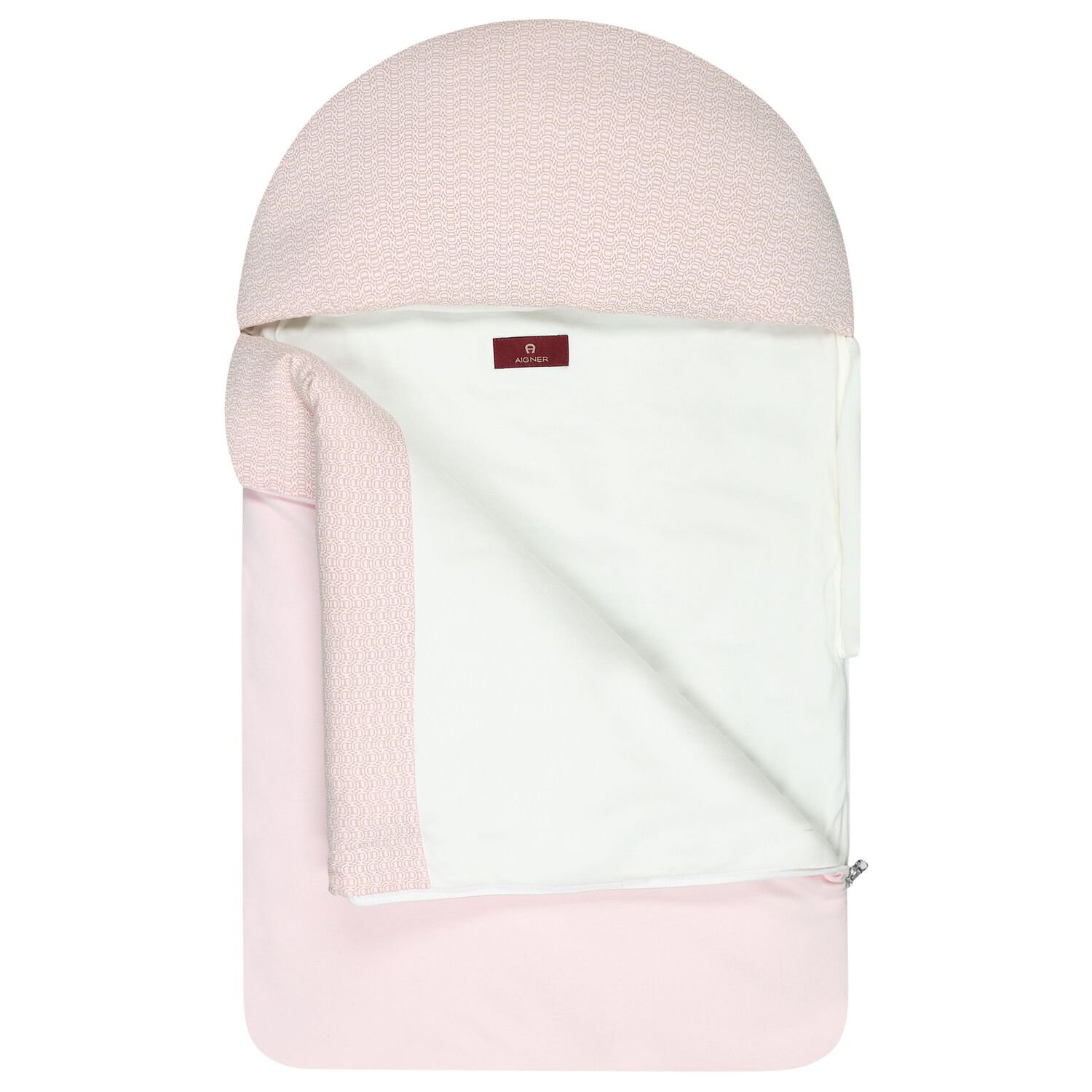 Baby Girls Pink & Gold Logo Nest, 3, hi-res