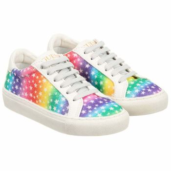 Girls Multicoloured Rainbow star Trainers