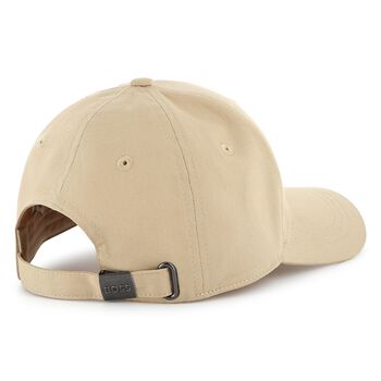 Boys Beige Logo Cap
